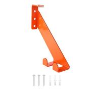 OAJABBGE Multiurpose Garage Wall Hook for Chainsaws Shovels Rakes Heavy-Duty Powder Coated StainlessSteel Mounting Systems Space Chainsaw Hanger Bracket for Workshop Storage