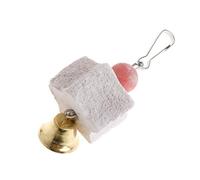 OAJABBGE Parrot Beak Trimmer Stone Chinchilla Grinding Teeth Block Mineral Rock Chewing Toy With For Macaw
