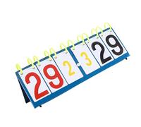 OAJABBGE Practical Basketball Football Scoreboards With PVC Texture For Indoor And Outdoor Sports Training And Competition Event Folding Competition Score Display