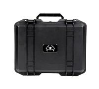 OAJABBGE Protective Hard Case Travel Storage Box with Foam for 3 Water Resistant Carriers