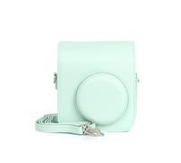 OAJABBGE PU Leather Camera Case Bag Protective Covers for Mini12 Instants Camera Case with Removable Straps