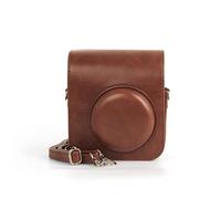 OAJABBGE PU Leather Camera Case Bag Protective Covers for Mini12 Instants Camera Case with Removable Straps