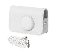 OAJABBGE PU Leather Case Protector Camera Bag with Shoulder Strap for H35 501F Solid Color Carrying Case Portable