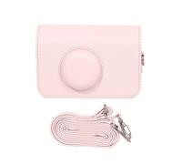 OAJABBGE PU Leather Case Protector Camera Bag with Shoulder Strap for H35 501F Solid Color Carrying Case Portable
