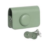 OAJABBGE PU Leather Case Protector Camera Bag with Shoulder Strap for H35 501F Solid Color Carrying Case Portable