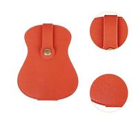OAJABBGE PU Leather Guitar Pick Holder Case Guitar Pick Storage Pouches Box Guitar Picks Organizers Plectrums Bag with 18 Slots