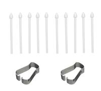 OAJABBGE Replacement Tablet Pencil Nibs Wear Resistant Replacable Styluses Tip For S24U/S23U/Note 10/20 Tablets