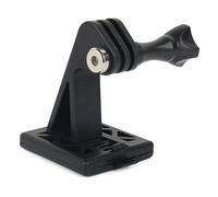OAJABBGE Shockproof Helmet Mounting Adapter For Action Camera Easy Installation Weather Mount Adapter Bracket Lightweight Shockproof Helmet Mount For Cycling