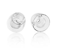 OAJABBGE Silicone Earphone Tips Replacement Earbud Tips Blocking Out Noise Earbuds Covers For In-Ear Headphones Accessories Soft Silicone Ear Caps