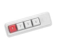 OAJABBGE Small Keypad 4 Key Mechanical Gaming Keyboard Programmable Key Double TypeC Connection With LED Lighting