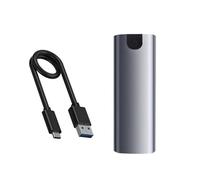 OAJABBGE Solid Drives Enclosure Adapter 5Gbps/10Gbps NVME To USB 3.1 Supports M-Key B-Key B+M Key Easy Installation