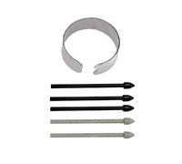OAJABBGE Styluses Pen Tip/Nibs For Tab S7+ S23 NOTE10 Styluses Pen Tip Replacement Styluses Point Nibs With Metal Clip