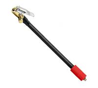 OAJABBGE Tire Inflator Hose Adapter Quick Connection & Release Thumb Press Locking Tire Chucks Fast Inflation Tube Car Air Tyre Chuck Inflator Pumps Extension Hose Adapter Pipe