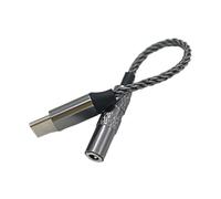 OAJABBGE Type C To 3.5mm Adapter Female Car Auxiliary Cable Heavy Duty Stereo For Home Theater USB C Adapter