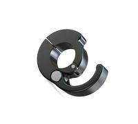 OAJABBGE Universally Motorcycle Bike Handlebar Front Mount Hook Not Drill Installation Aluminum Alloy for Bags Water Bottles Motorcycle Front Mounted Handlebar Hook