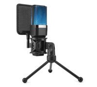 OAJABBGE USB Desktop Microphone Set With Lighting &
