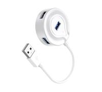 OAJABBGE USB Splitter Adapter 4 Port For Seamlessly Use With Keyboards On Laptop Desktop PC