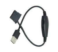 OAJABBGE USB To 4Pin 5V USB Sleeved Fan USB To 4Pin Case Fan Adapter Connector Cable Power Adapter Cable Replacement