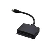 OAJABBGE USB3.0 To SATAs 2.5inch External Hard Drive Adapter Converters For HDDs Data Transfer With Two USB A And C Port External Ssds Converters