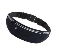 OAJABBGE Waist Sports Belt Gym Bag with Phone Pouches & Reflective Zipper Pockets Running Belt Waist Pack Breathable Waist Bag