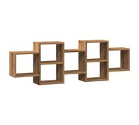 (oak, 129 x 18 x 42 cm) vidaXL Wall Shelf Floating Shelf Wall Storage Shelf Engineered Wood