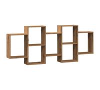 vidaXL 159 x 18 x 65cm Artisan Oak Wall Shelf
