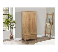 Birlea Hampstead 2 Door 1 Drawer Wardrobe Oak In Brown Brown One Size
