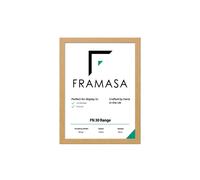 (Oak, 24x16 Inch) The Photo Factory Frame | Wooden Photo & Art Frames