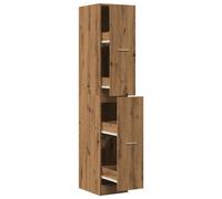 (oak, 30 x 41 x 174.5 cm) vidaXL Apothecary Cabinet Storage Cabinet Apothecary Cupboard Engineered Wood