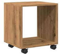 (oak, 37 x 33 x 42.5 cm) vidaXLÂ RollingÂ Cabinet Filing Cabinet File Cabinet Engineered Wood