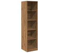 (oak, 50 x 50 x 200 cm/ 4 shelves piece) vidaXL Wardrobe Clothing Storage Hanger Clothes Cabinet Closet Engineered Wood