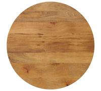 vidaXL Table Top Ø 70x3.8 cm Round Solid Wood Mango