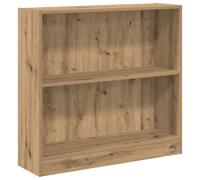 (oak, 80 x 24 x 76 cm) vidaXL Book Cabinet Display Rack Bookshelf Storage Shelf Rack Engineered Wood