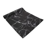 OAK AND REED YOGA AND EXERCISE 4MM Printed Reversible Yoga Mat COLOR:Black
