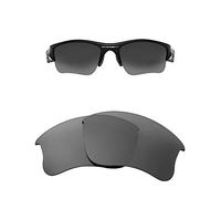 Oak&ban Mirror Polarized Replacement Lenses for Oakley Flak Jacket XLJ Sunglasses Titanium