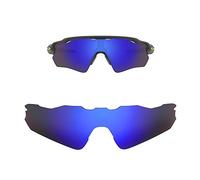 Oak&ban Mirror Polarized Replacement Lenses for Oakley Radar EV Path Sunglasses Blue