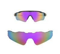 Oak&ban Mirror Polarized Replacement Lenses for Oakley Radar EV Path Sunglasses Purple