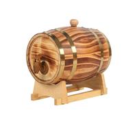 Oak Barrel, 1.5 L / 3 L Oak Storage Barrel Built-in Foil Liner to Your Own Whiskey, Beer, Wine, , ,C