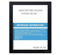 OAK,BLACK,WHITE,A1 A2 A3 A4 A5 PICTURE POSTER FRAMES (Black, A3(420 x 297 mm))