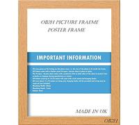 OAK,BLACK,WHITE,A1 A2 A3 A4 A5 PICTURE POSTER FRAMES (OAK, 8 x 6 INCH)