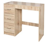 3 Drawer Dressing Table Desk Bedroom Office Study Storage Makeup Console Table
