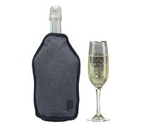 Oak & Ember® Pewter Grey Wine Cooler Sleeve: Portable, Lightweight Design Chills Wine in just 5 Minutes. Keep Your Drinks refreshingly Cool Anywhere, Anytime with This Sleek, Convenient Accessory.
