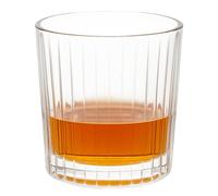 Oak & Ember Whisky Tumblers Set of 1/2/4 - Crystal Scotch Glasses for Bourbon, Rum & Spirits - Heavy-Base Old Fashioned Glasses - Gift Set for Whisky Lovers (1)