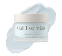 Oak Essentials Refining Mask | Whipped Face Mask with Blue Tansy to Help Visibly Reduce Pores, Balance Oil, and Refine Skin Texture, 1.4 Oz