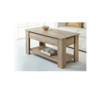 Oak Finish Wooden Lift Up Coffee Table-G-0085