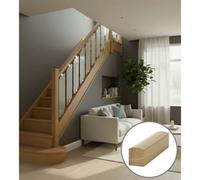 Oak Handrail Contemporary 1.2M - No Groove Uk Manufactured Traditional Products Ltd