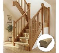 Oak Handrail Duchess 3.6M - 35mm Groove For Spindles Uk Manufactured Traditional Products Ltd