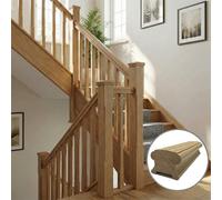 Oak Handrail Duchess 4.2M - 41mm Groove For Spindles Uk Manufactured Traditional Products Ltd