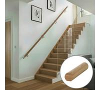 Oak Handrail Mopstick 2.4M Wall Mounted Handrail Uk Manufactured Traditional Products Ltd