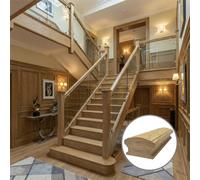 Oak Handrail Queen 4.2M No Groove Uk Manufactured Traditional Products Ltd